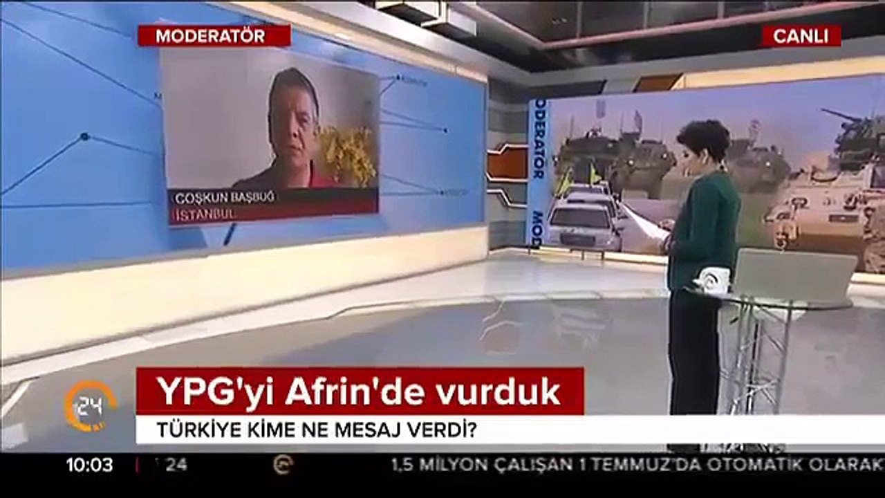 SURİYE -Afrin'de, AMERİKAYA SERT CEVAP TÜRKİYE - 29 06 2017