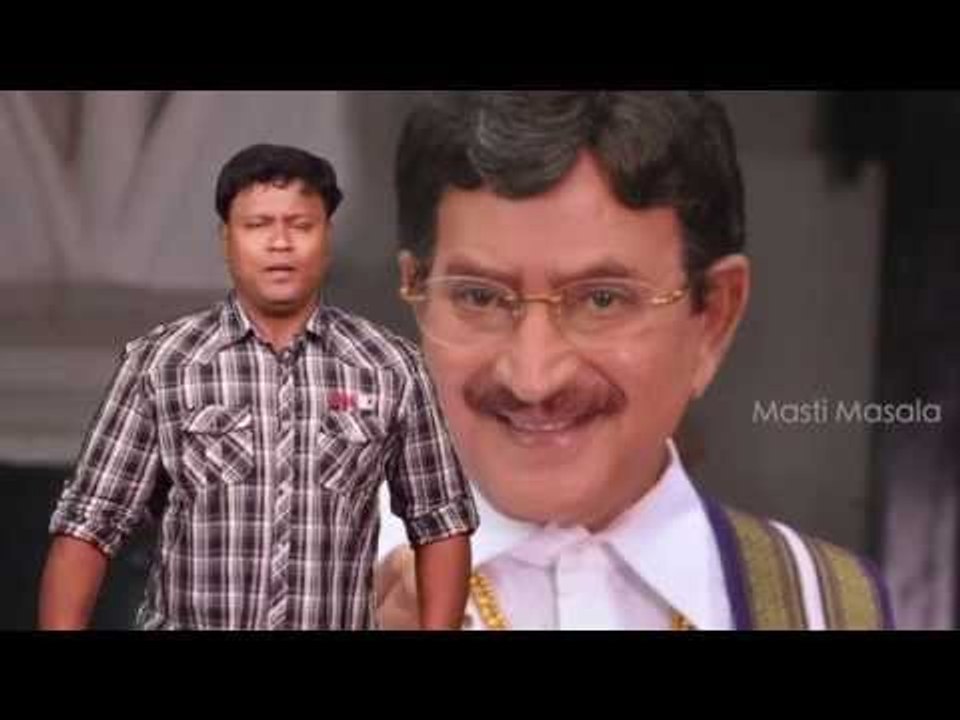 Superstar Krishna Imitates Mahesh Babu - Masti Masala Comedy