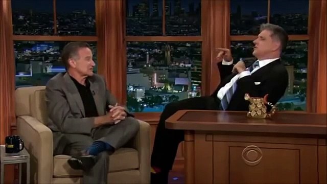 Robin Williams last interview on Craig Ferguson 2013 - R.I.P.