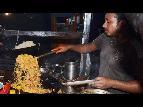 Chicken Noodles Preparation for 8 people | Indian Street Food | Fast food in Vijayawada