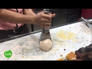 Amazing Ice Cream Catching Skills | Ice Cream Making an Art at Cream Stone