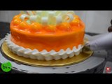 Cake Making | How Pastry Ice Cake is made in a Bakery | Indian Food