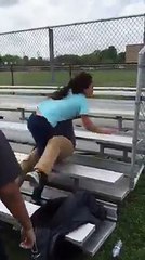 Ella le rompe la boca a golpes, y él tiene una inesperada reacción al final. Videos Virales con Alberto Escobar Okuhama