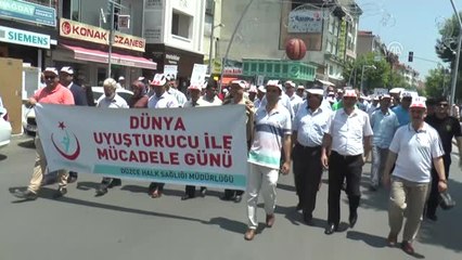 Maddeye Değil Hayata Bağlan" Yürüyüşü