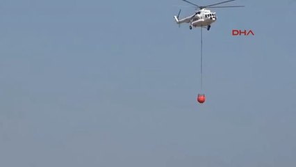 Çanakkale Yine Saman Makinesi Yine Yangın