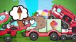 Amazing ICE-CREAM for Small CARS! Cartoons About Cars Playland #133,Animated cartoons movies 2017