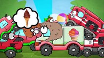 Amazing ICE-CREAM for Small CARS! Cartoons About Cars Playland #133,Animated cartoons movies 2017