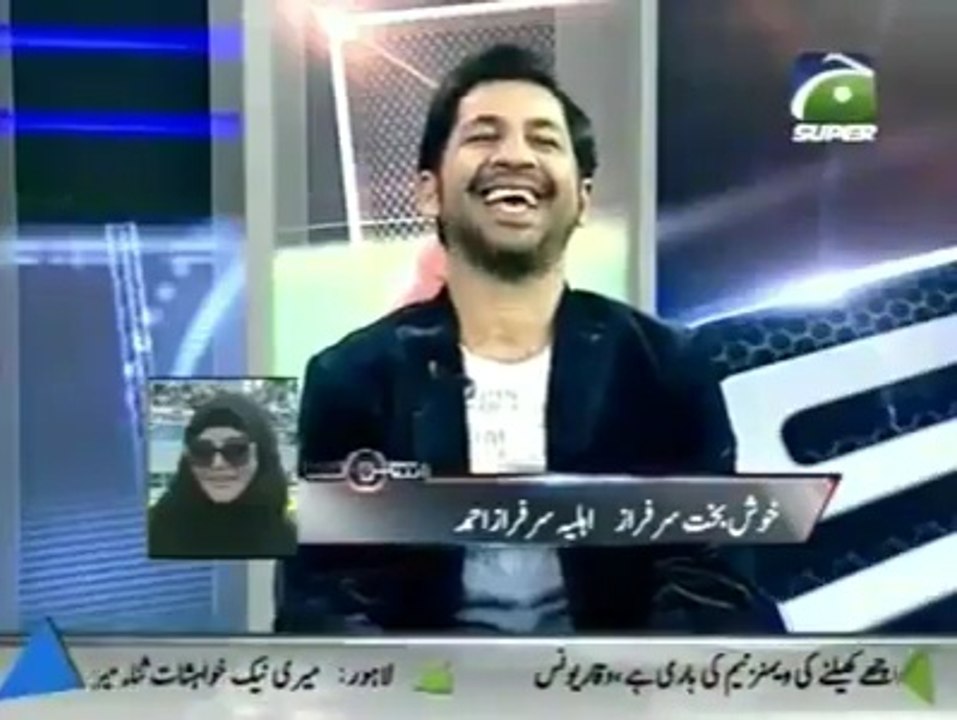 Sarfaraz Ahmed in Live Show of Yahya Hussaini