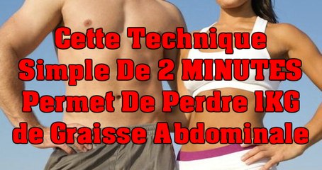 La révolution minceur - Perdre 1KG de Graisse Abdominale !