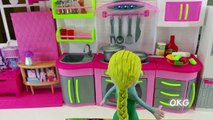 Beautiful Elsa Make Pizza Play Doh Animation Video Frozen Stop Motion Kids Cartoon Movie