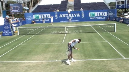 Tenis: ATP World Tour 250 Antalya Turnuvası - Ana Tablo Çeyrek Final ve Çiftler Yarı Final...