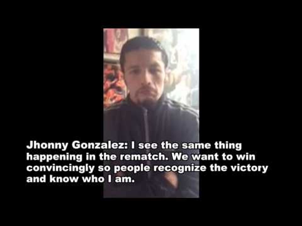 Jhonny Gonzalez on Abner Mares And Fighting Nonito Donaire