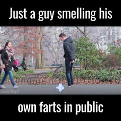 Smelling Guy Prank 2017