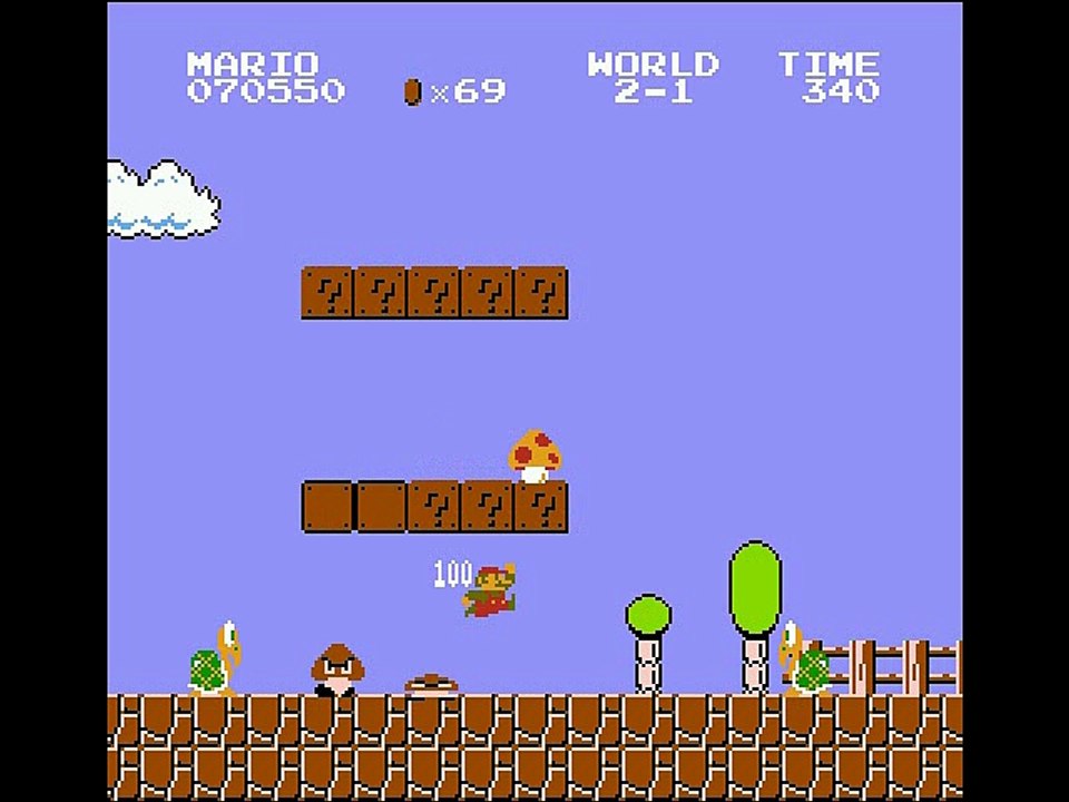 Super Mario Bros. (NES) Gameplay