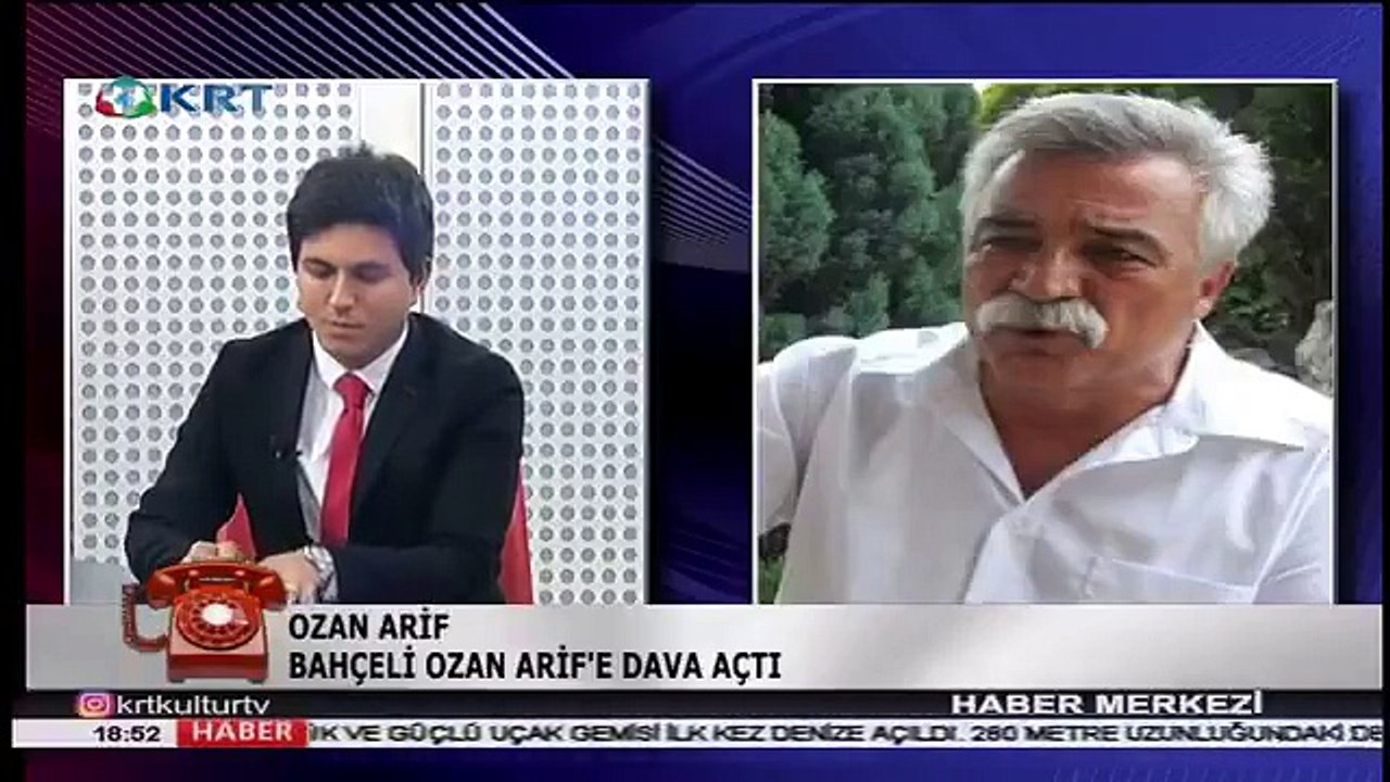 OZAN ARİFİN YAZDIĞI ŞEREFSİZ ŞİİRİNİ BAHÇELİ ÜZERİNE ALINDI. CANLI YAYINDA BİR KEZ DAHA OKUDU