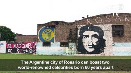 Che and Messi: two world-renowned celebrities born in Rosario