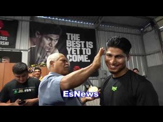 Mikey Garcia In Camp For Broner Sparring Day At Gym EsNews Boxing
