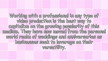 How to Hire a Professional Videographer