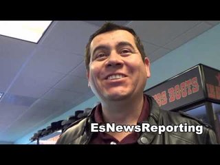 mikey garcia and robert garcia visit los altos boots EsNews Boxing