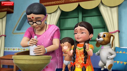 Naani Maa | Hindi Rhymes for Children | Infobells