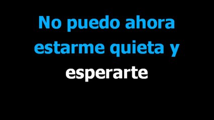 Entre tu y mil mares -  Laura Pausini  - Karaoke -  Letra