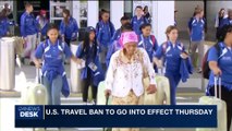 i24NEWS DESK | U.S. travel ban to go into effect Thursday | Thursday, June 29th 2017
