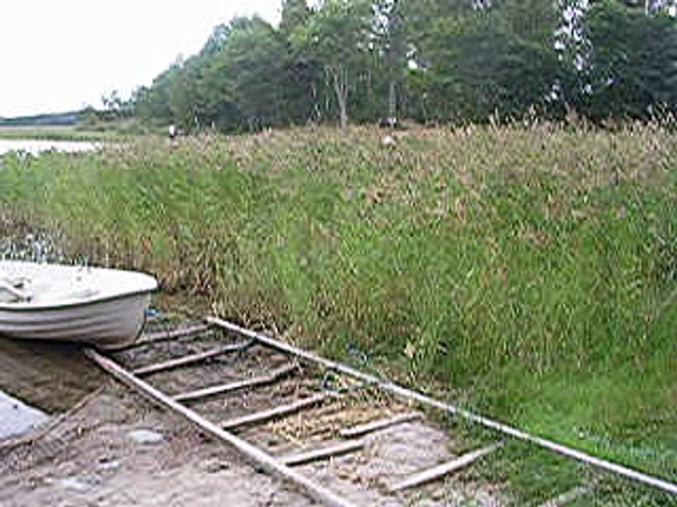 Mökin uimarannalla 2008