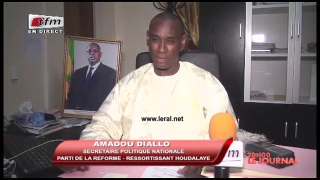 Amadou Diallo, secrétaire politique nationale, du parti de la réforme