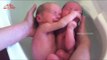 Adorable Twins Don't Realise Their Birth || Cutest Video Ever || Twin Baby Bath