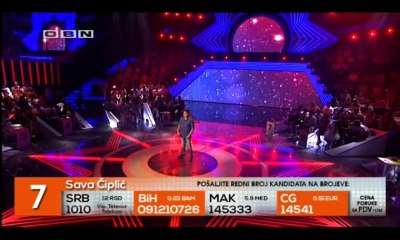 Sava Čiplić-Koliko ti sreće želim,Hej lepoto nad lepotom(Finale Neki novi klinci)