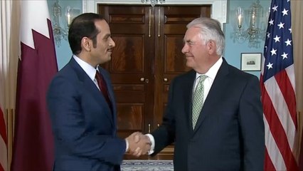 اتفاق قطري أميركي على حل سلمي للأزمة الخليجية