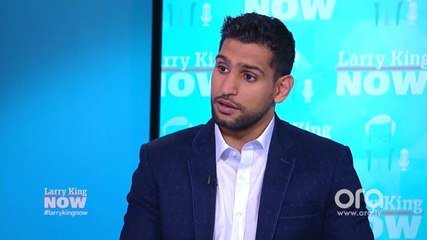Amir Khan talks next opponent, fight location with Larry King
