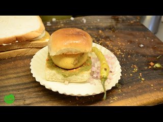 Vada Pav Making || Indian Street Food in Hyderabad ||