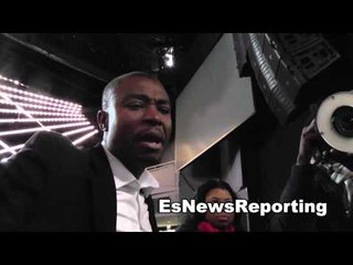boxing legend riddick bowe vs boxing fan on floyd mayweather vs pacquiao EsNews Boxing