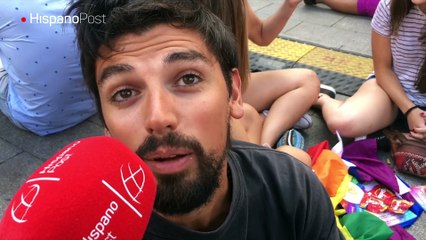 La Puerta del Sol se ilumina con el arcoíris gay