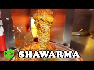 Shawarma Making - Hyderabad Street Food - Street Byte