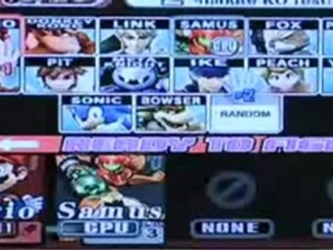 super smash bros brawl Fox vs link