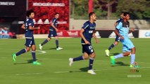 Os lances de Geuvânio no jogo-treino