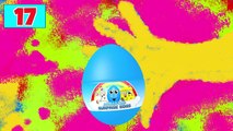 Des balles des voitures les couleurs des œufs pour garderie rimes chansons des sports camions 30 animation surprise