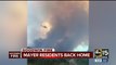 Mayer residents let back into homes after Goodwin Fire