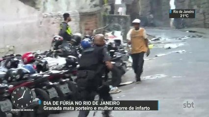 Rio de Janeiro: Granada mata porteiro