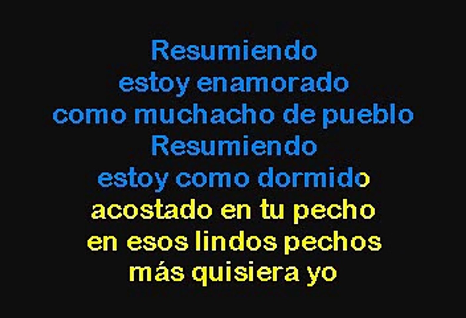 resumiendo ricardo montaner