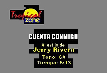 Cuenta conmigo - Jenny Rivera (Karaoke)