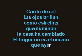 Tony Vega - Carita De Sol (Karaoke)