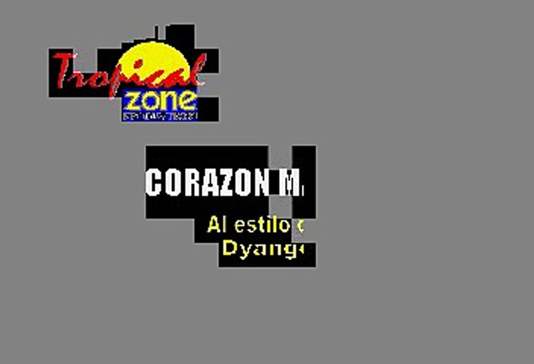 Corazon magico - Dyango (Karaoke)