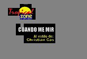 Cuando Me Miras Asi - Christian Castro (Karaoke)