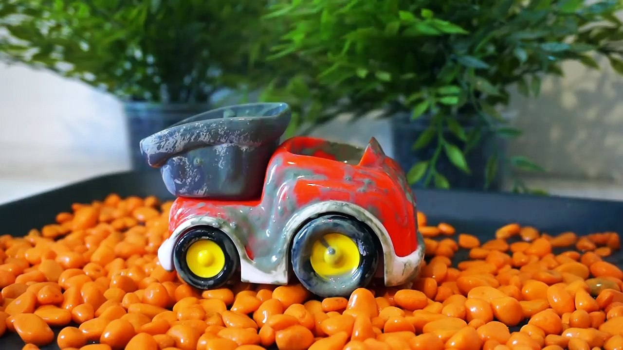 Car Wash - Police car. Car. Dump truck. Helicopter - Videos For Children