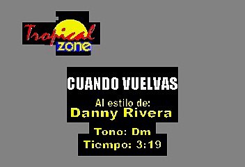 DANNY RIVERA - CUANDO VUELVAS (KARAOKE)