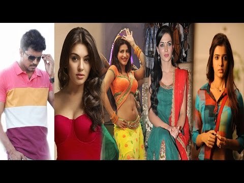 Vijay's New Movies With Shruthi Hassan,Hansika,Samantha,Amy Jakson