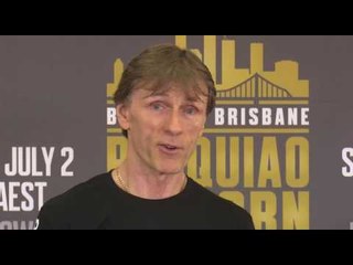 Team Jeff Horn: We Want Manny Pacquiao To Bring His A-Game EsNews Boxing